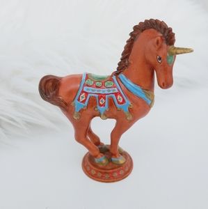 Vintage Franklin Mint Persian Unicorn 1991